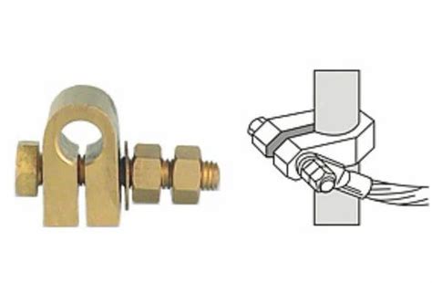 Brass D Type Rod To Cable Lug Clamp For Industrial At Rs 100piece In