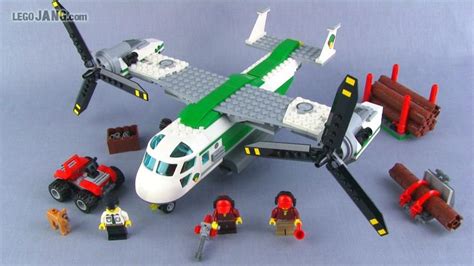 Lego Cargo Plane Lego City Lego Lego Creations