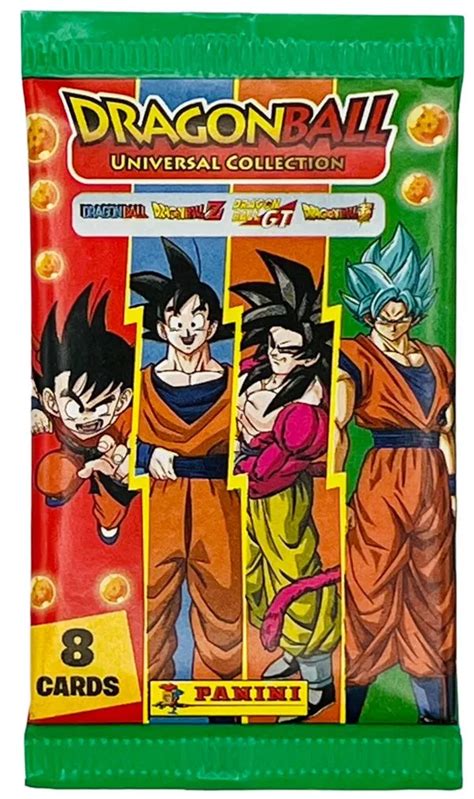 Panini Trading Cards Dragon Ball Universal Booster Flowpack Mit