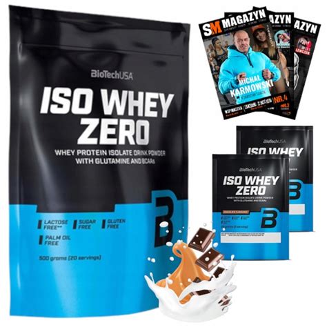 Biotech Iso Whey Zero Bia Ko Izolat Wpi Bcaa Masa Si A Regeneracja G