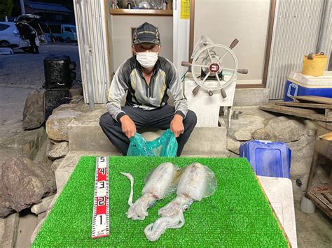 ヤエン釣りでアオリイカ2杯・ゲット！ 一栄丸渡船｜三重県紀北町