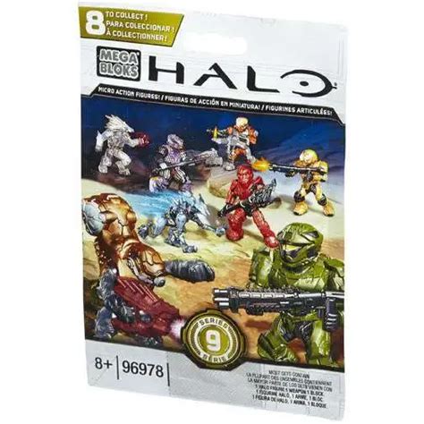 Mega Bloks Halo Delta Mini Figure Mystery Pack 1 Random Figure Toywiz