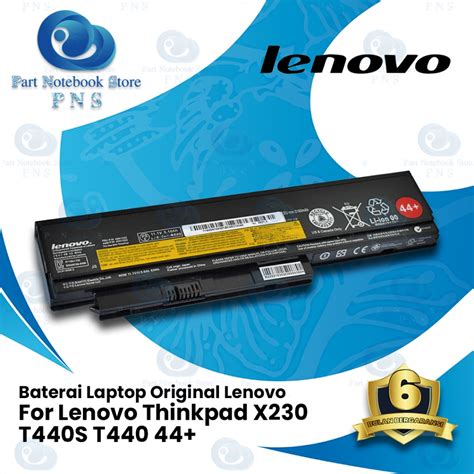 Jual Baterai Laptop Lenovo Thinkpad X230 T440S T440 44 Original