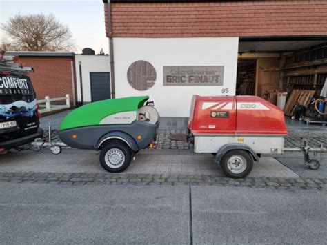 Cleaning Machines Dibo Hogedruk Aanhanger Jmb S Voor Eric Finaut De