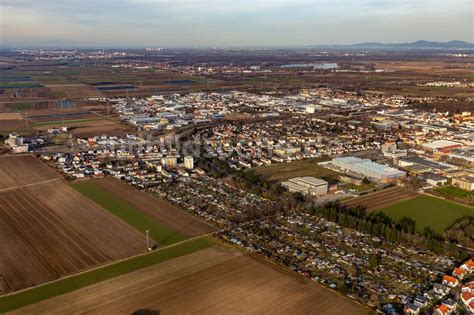 Frankenthal Aus Der Vogelperspektive Innenstadt In Frankenthal Im