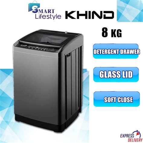 Khind Fully Auto Washing Machine 8kg WM80A WTAR8011G Shopee Malaysia