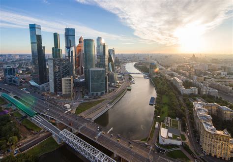 Красивый вид на москва сити - 92 фото
