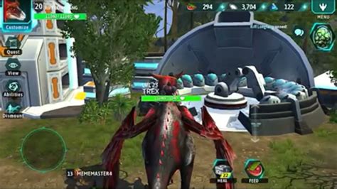 Defeating Evolution 3 T Rex In Dino Tamers Intense YouTube