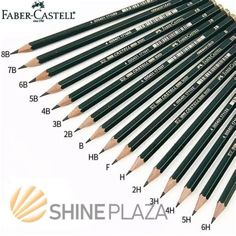 Jual Pensil Komputer Kayu Faber Castell 9000 Pencil 8B 7B 6B 5B 4B 3B