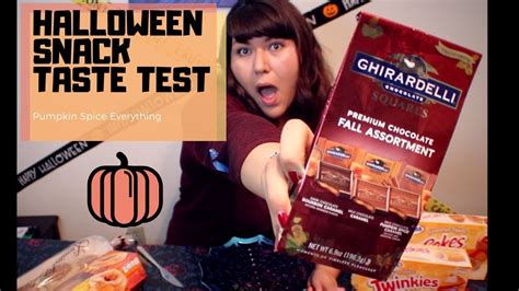 Hallowee Pumpkin Spice Taste Test Youtube