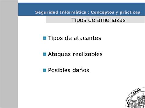 Ppt Conceptos Y Prácticas De Seguridad Informática Powerpoint