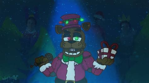 Christmas Freddy fazbear by Wegpeg on DeviantArt