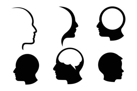 Head Silhouette Vector Art Icons And Graphics For Free Download