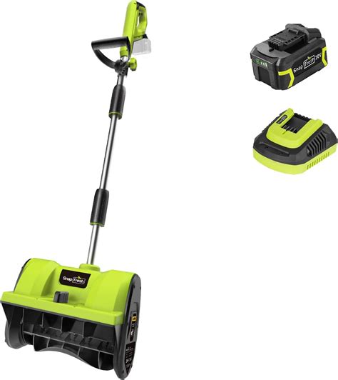 Ryobi 40v 12 Wheeled Snow Shovel Kit Patio Lawn And Garden