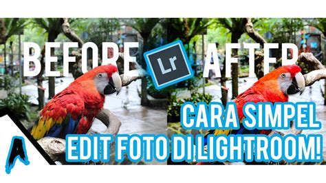 CARA TER SIMPEL EDIT FOTO DI LIGHTROOM PC Tutorial 9 YouTube