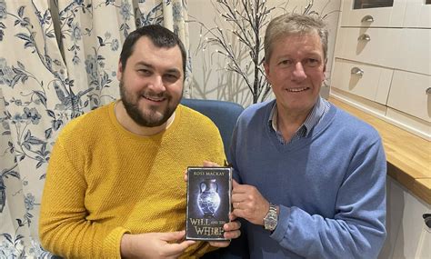 Fifes Ross Mackay Meets Perth Teacher Who Inspired Him To Write