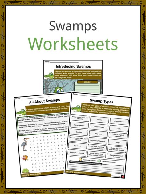 Downloadable Materials North Carolina Wetlands Worksheets Library