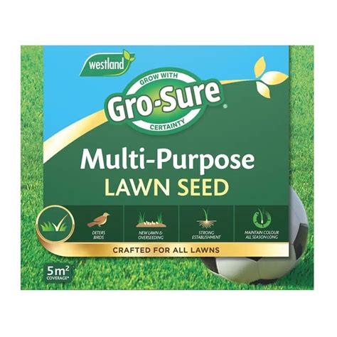 Gro Sure Multi Purpose Lawn Seed 5sqm Bridgend Garden Centre