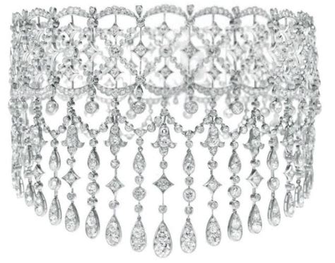 A Superb Belle Epoque Diamond Choker Necklace By Boucheron The