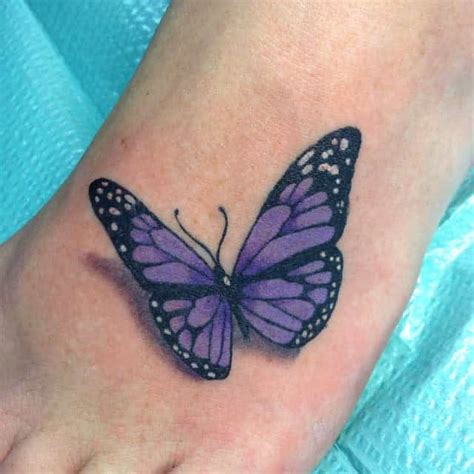 Top 61 Best Purple Butterfly Tattoo Ideas - [2021 Inspiration Guide]