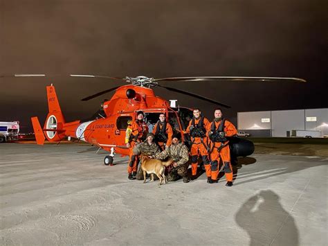 Dvids Images Coast Guard Air Station Detroit Crew Rescues 2 Hunters