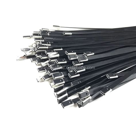 Metal Zip Tie Stainless Steel Cable Ties Pvc Coated China Metal Zip