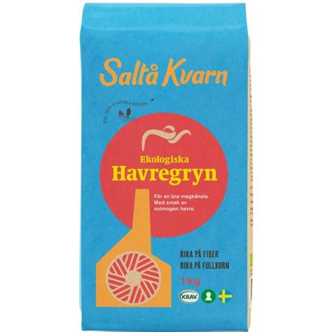 Köp Saltå Kvarn Havregryn 1 kg på delitea se