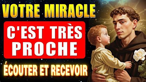 PRIÈRE PUISSANTE POUR RECEVOIR UN MIRACLE EN QUELQUES JOURS SAINT