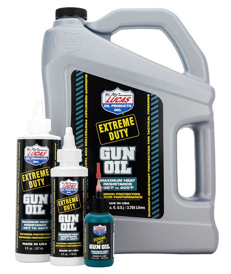 Extreme Duty Gun Oil Lucas Oil Products