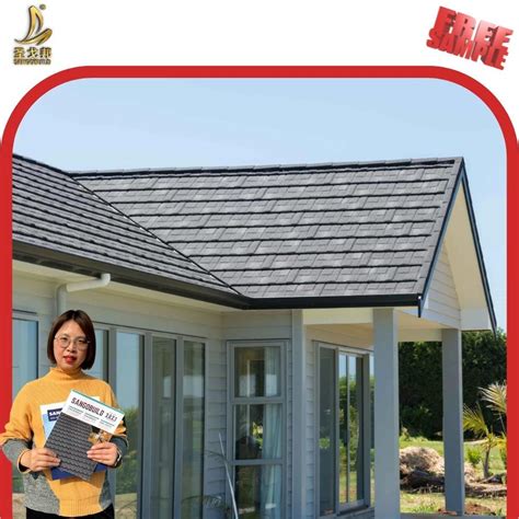 Home Style Roofing Materials No Roofing Sheet Price Anti Rust Stone