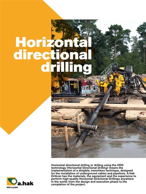 A Comprehensive Overview Of Horizontal Directional Drilling Capabilities And Equipment For