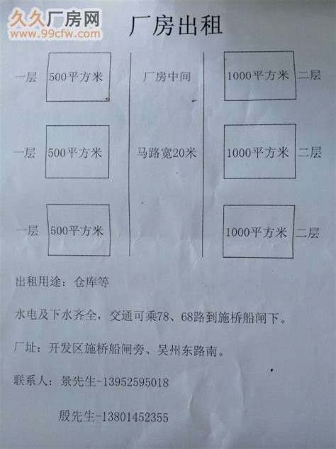 扬州市开发区施桥镇厂房出租 扬州邗江厂房出租 扬州久久厂房网