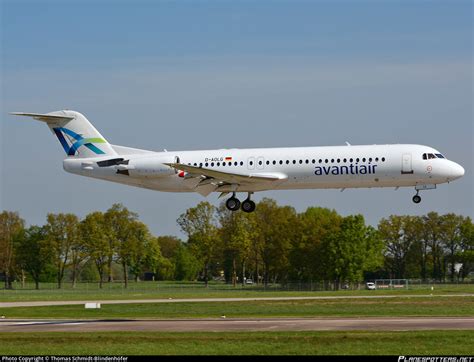 D AOLG Avanti Air Fokker 100 F28 Mark 0100 Photo By Thomas Schmidt