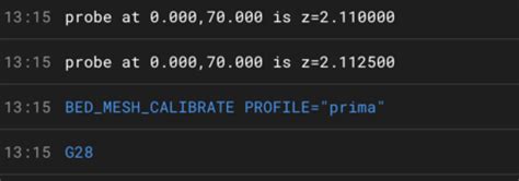 Bed Mesh Calibrate Profile Does Not Save Given Profile Name General