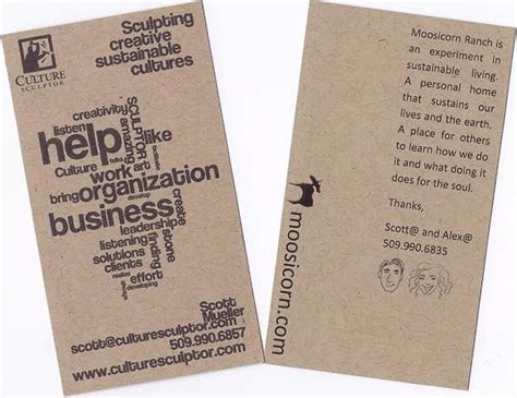 Eco Friendly Business Cards | Creative Designs for Sustainable Living