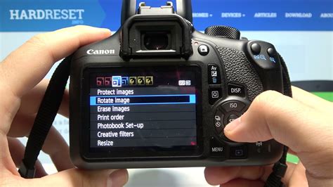 How To Rotate Images On Canon Eos 1300d Flip Photo On Canon Rebel T6 Turn Picture On Kiss