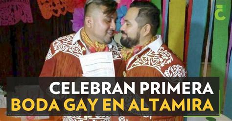 Celebran Primera Boda Gay En Altamira