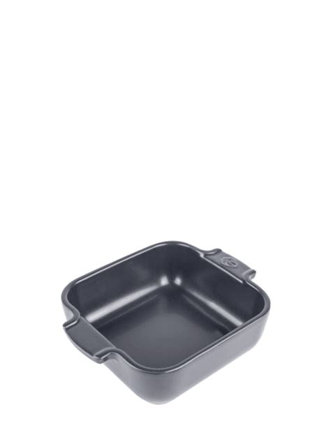 Appolia Individual Square Ceramic Oven Dish Slate Grey Cm