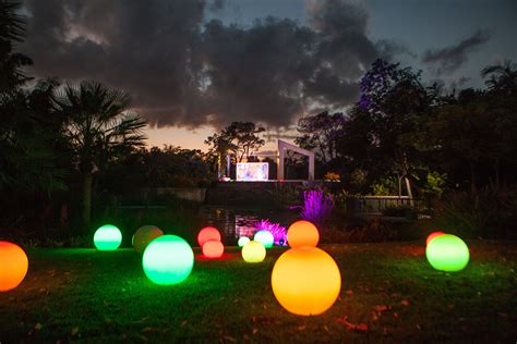 Naples Botanical Garden Night Lights | Start With Positive