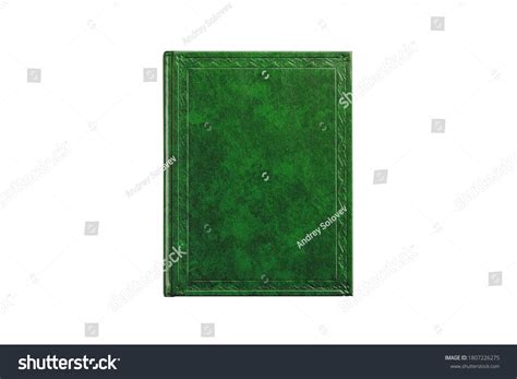 Book Cover Green Color Isolated On Stock Photo 1807226275 | Shutterstock