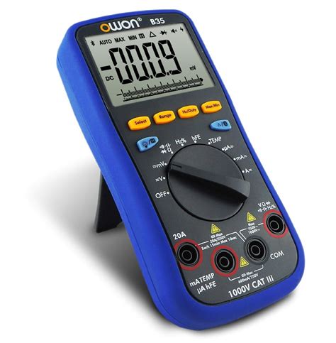 Digital Multimeter With Temperature Meter Bluetooth Interface Owon