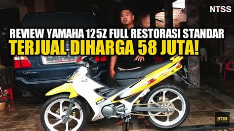 Restorasi Yamaha 125z Standar 125z 125zr Asli Warna Kuning