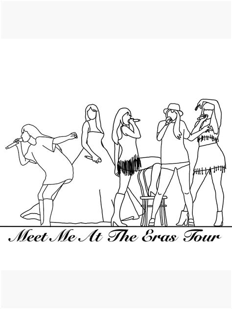 Taylor Swift Eras Tour Poster For Sale By Sixofheartsart Redbubble