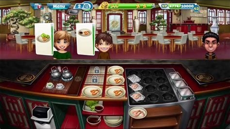 Cooking Fever Chinese Restaurant Levels 1 3 Youtube