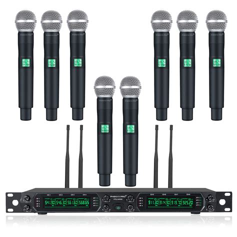 Mua Wireless Microphone System Phenyx Pro Channel Uhf Cordless Mic