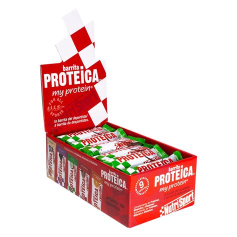 Nutrisport Caja Barritas Energéticas Proteína 24 Unidades Coco Smashinn