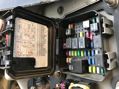 2017 Peterbilt 579 Fuse Panel Diagram