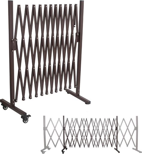 Amazon SMONTER Expandable Barricade Gate 129 Metal Safety