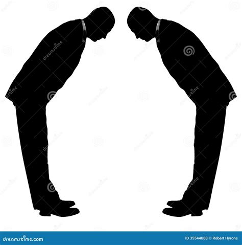 Businessman Bowing Toward Camera Royalty-Free Stock Image | CartoonDealer.com #31689394