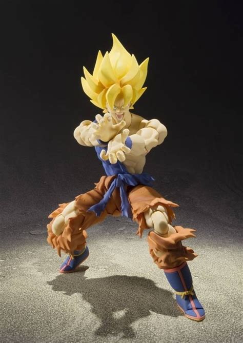 Boneco Goku Super Saiyajin Awakening Dbz Original Bandai R Em